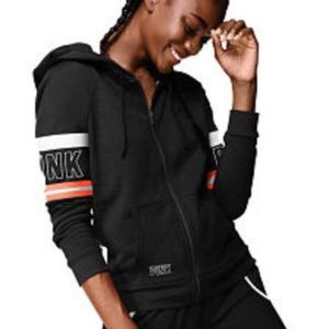 Pink Lace Up Hoodie with Yoga pants