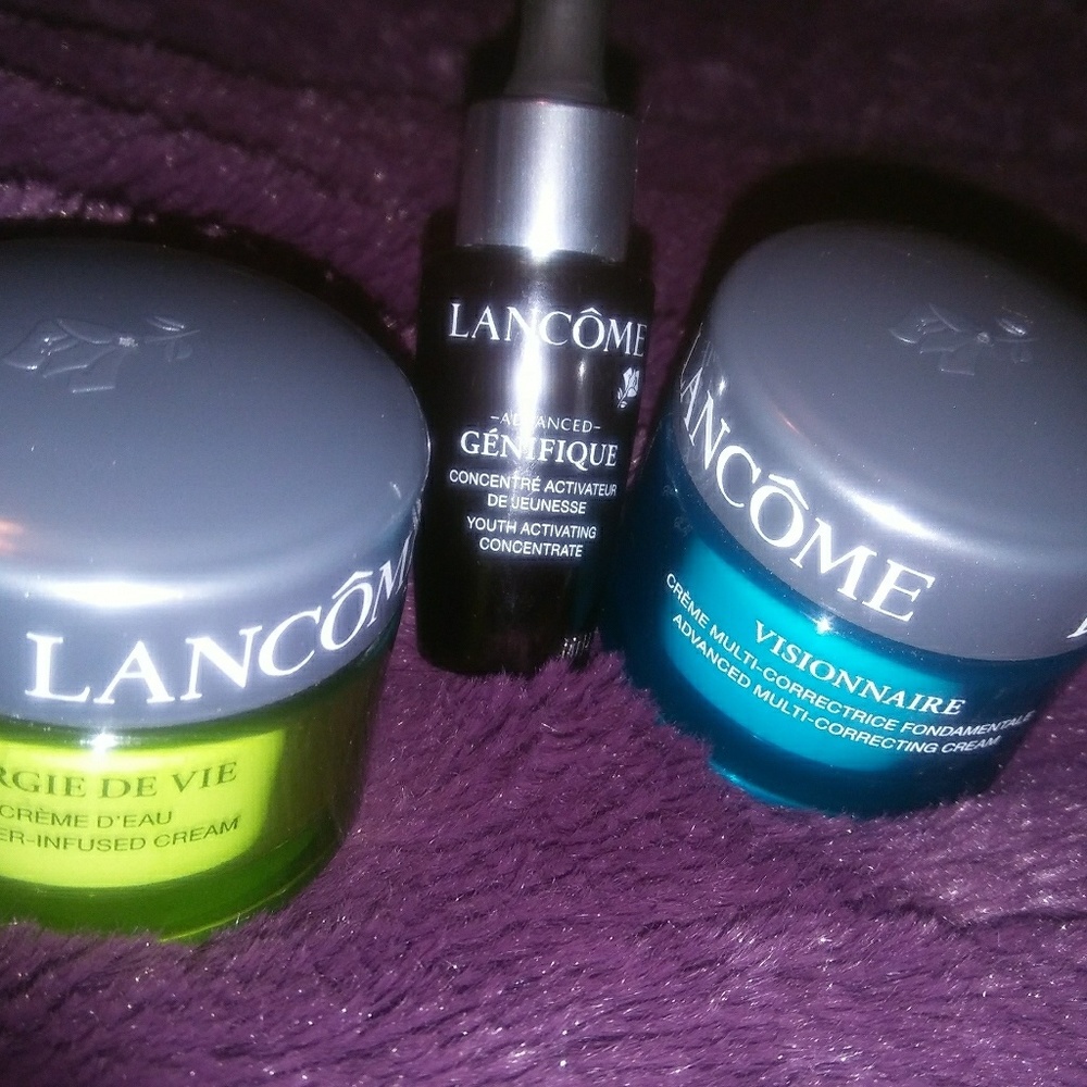 Three-piece set Lancome travel size