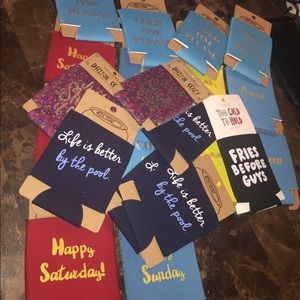 Beer/Soda can cooler set of 2