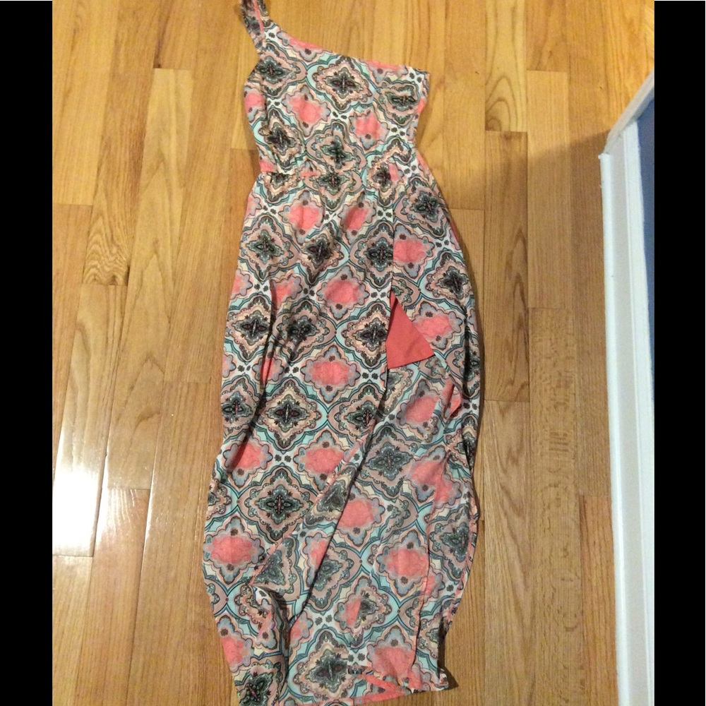 High Low Pink Dress
