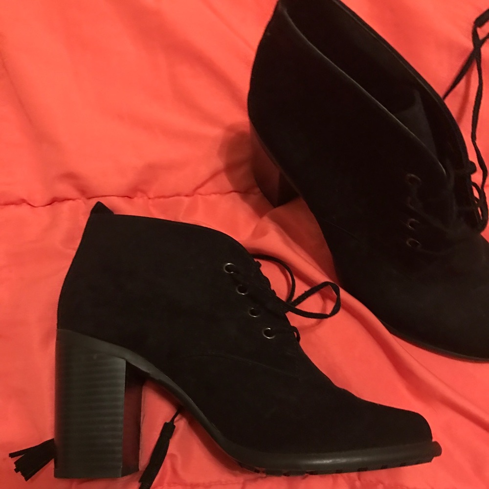 Black Bootie Heels