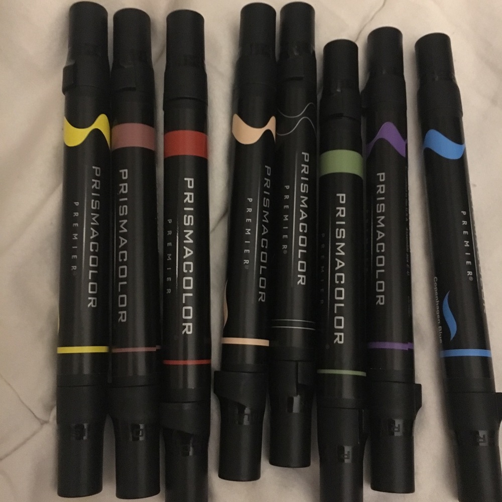 Prismacolor Premier Dual-Tip Markers (set of 8)