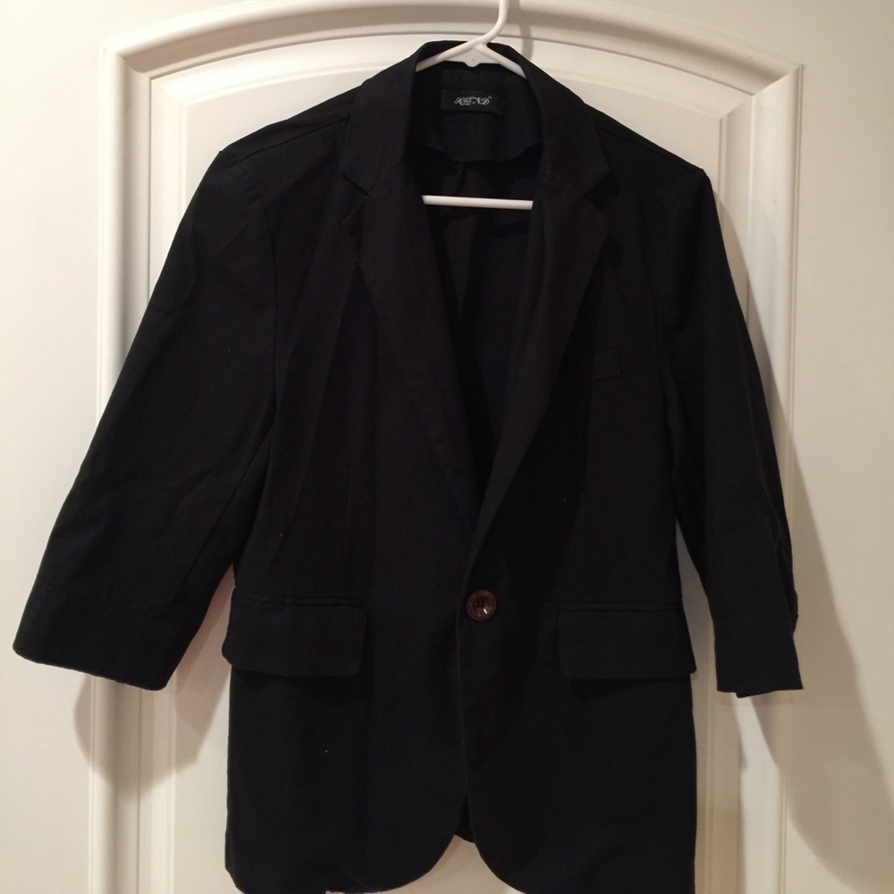 Beautiful one button blazer size large