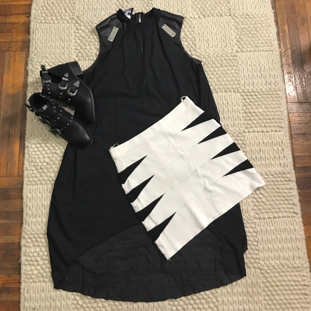 Arden B. Tiger Stripes skirt