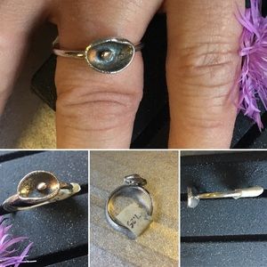 CBL Jewelry - Sterling silver artisan boho ring, size 7.25 CBL Jewelry - Sterling silver artisan boho ring, size 7.25