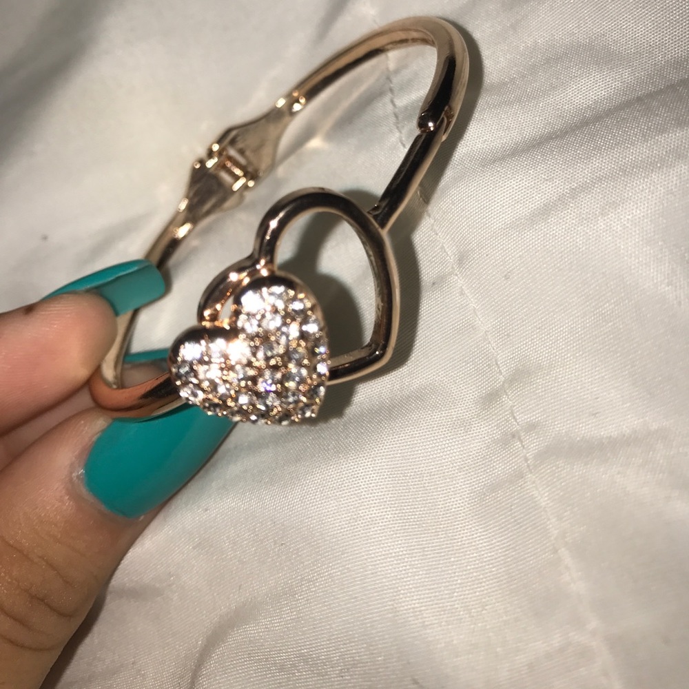 Rose gold heart clamp!!!