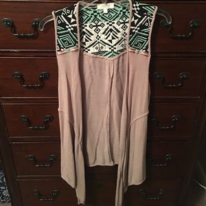 Aztec Design Vest