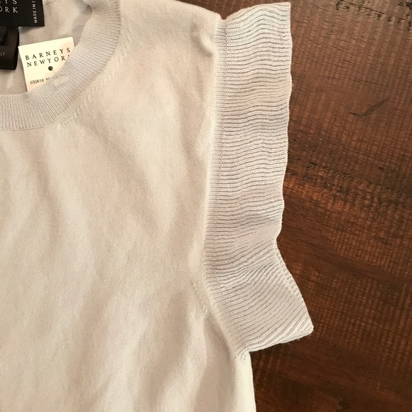 ‼️LAST DAY‼️NWT~Barney's NY Baby Blue Sweater - Picture 4 of 6