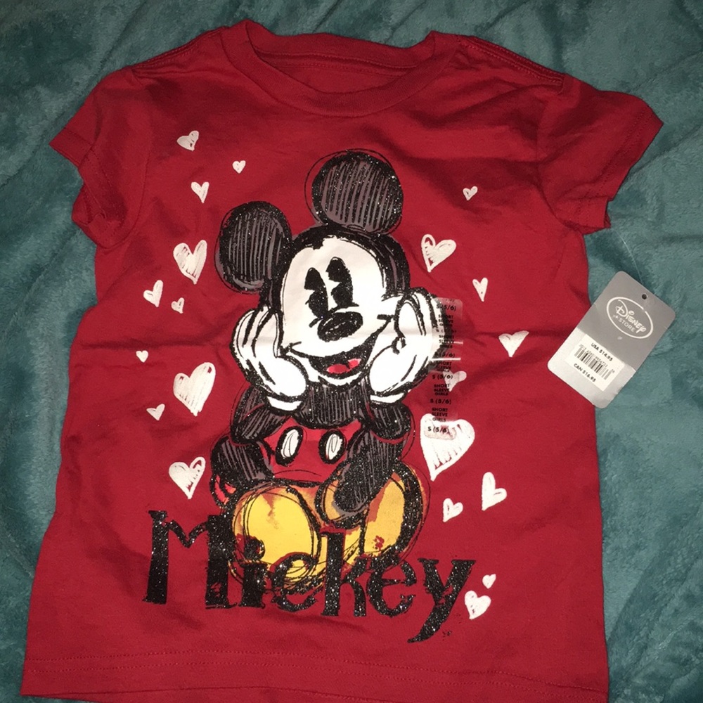 Brand new! Little girls Mickey tee