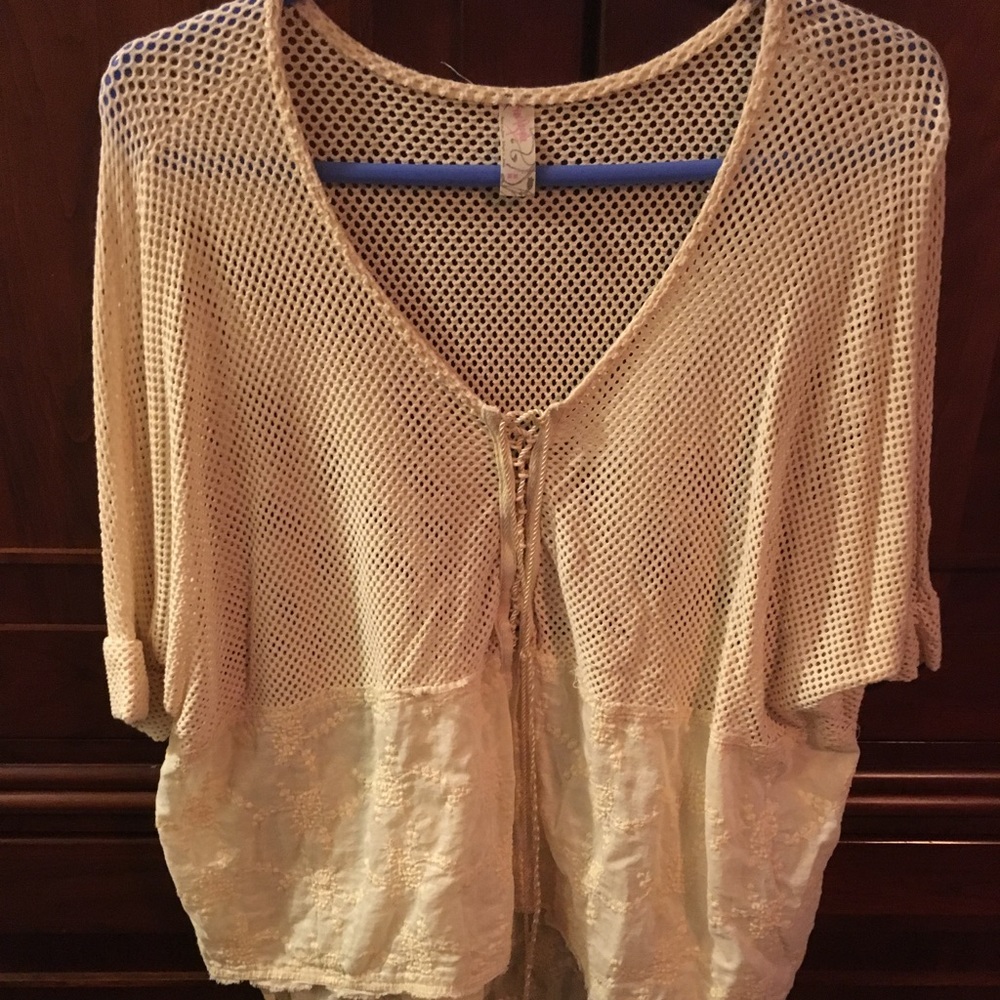 Free People Tunic Beach Cover up