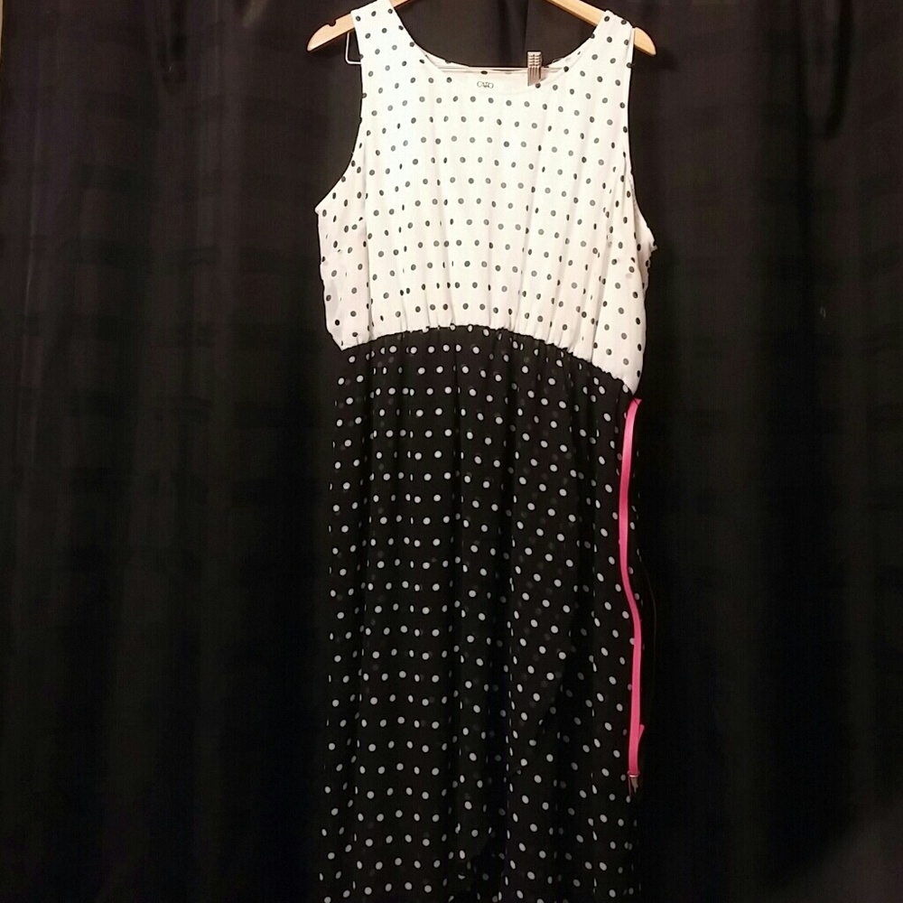 Plus Size Hi Low Dress