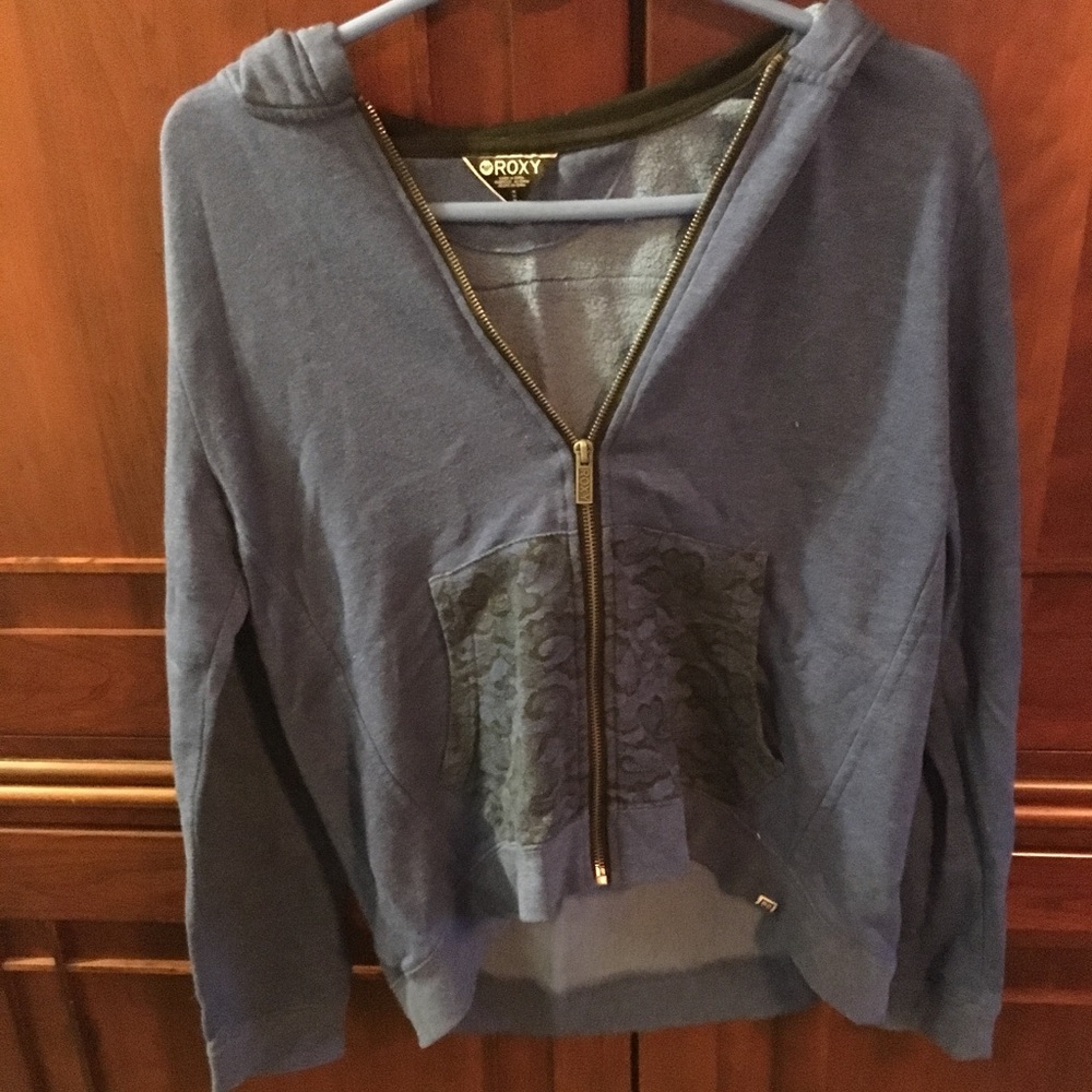 Roxy Flower Zip Up