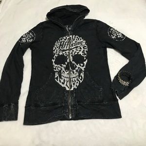 Affliction reversible zip up🔥FINAL PRICE DROP!🔥