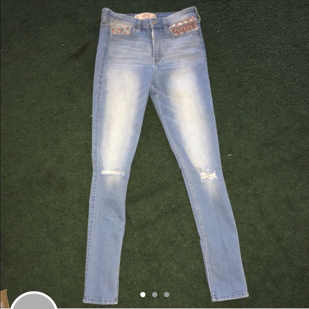 Hollister High Rise Super Skinny Jeans