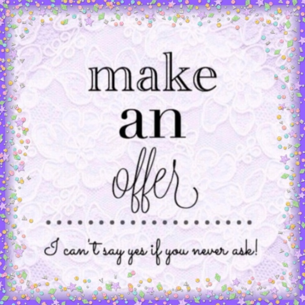 💜Make a reasonable offer💜