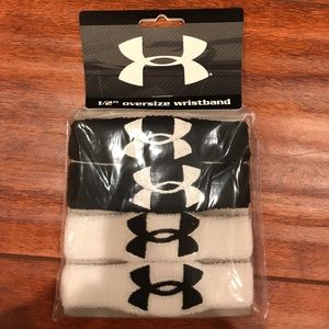 UNDER ARMOUR 1/2" OVERSIZE WRISTBAND