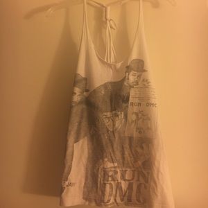 White RUN DMC tank!