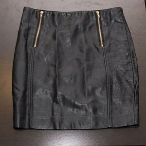 EUC Topshop faux leather miniskirt
