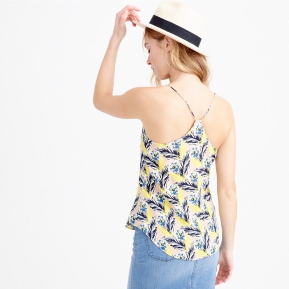 NWT J Crew Spring Meadow Carrie Cami
