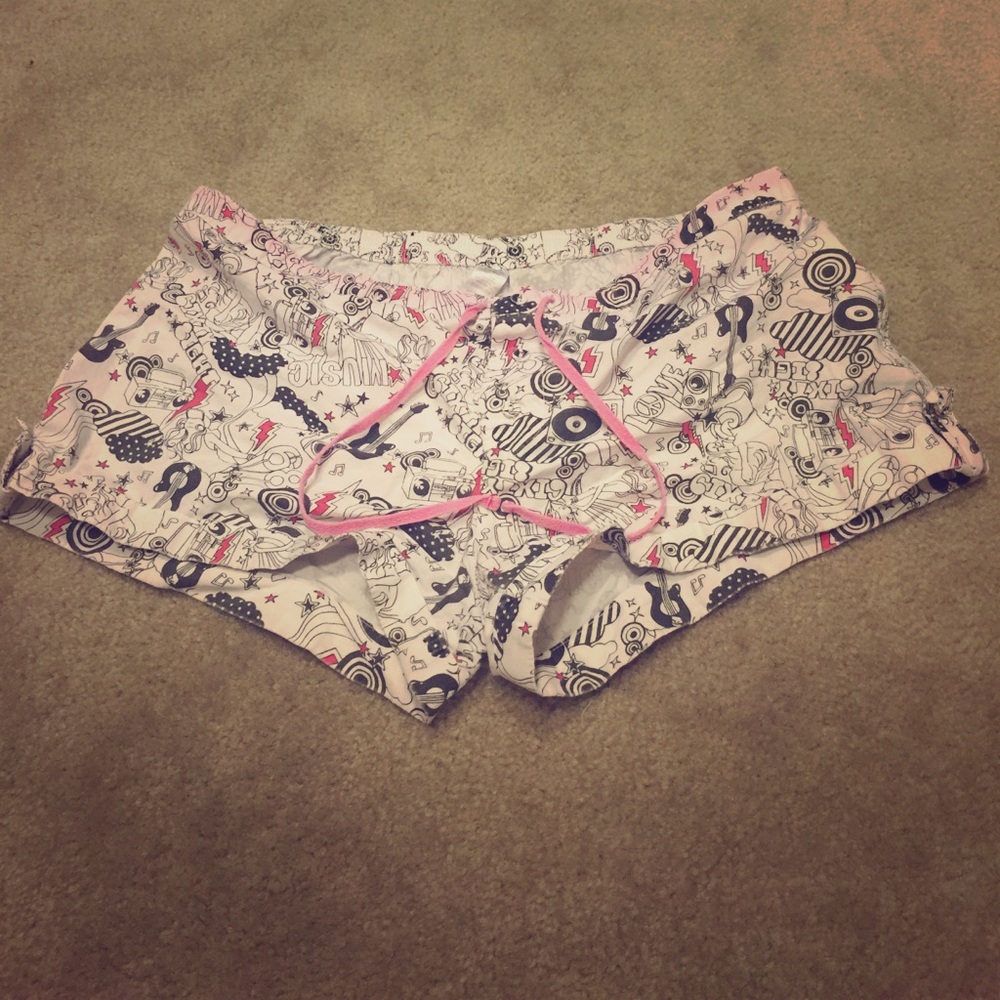 Graphic Printed Short