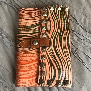 Patricia Nash Leather Studded Wallet