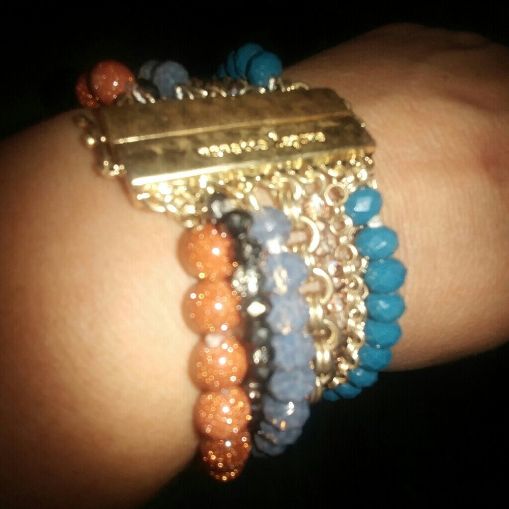 Nanette Lepore beaded bracelet, BEAUTIFUL