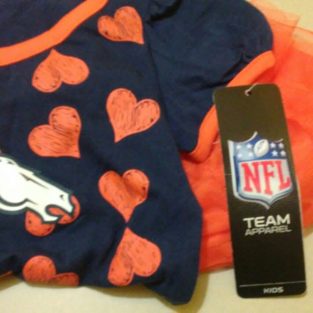 Brand new never worn with tags Denver Broncos TuTu