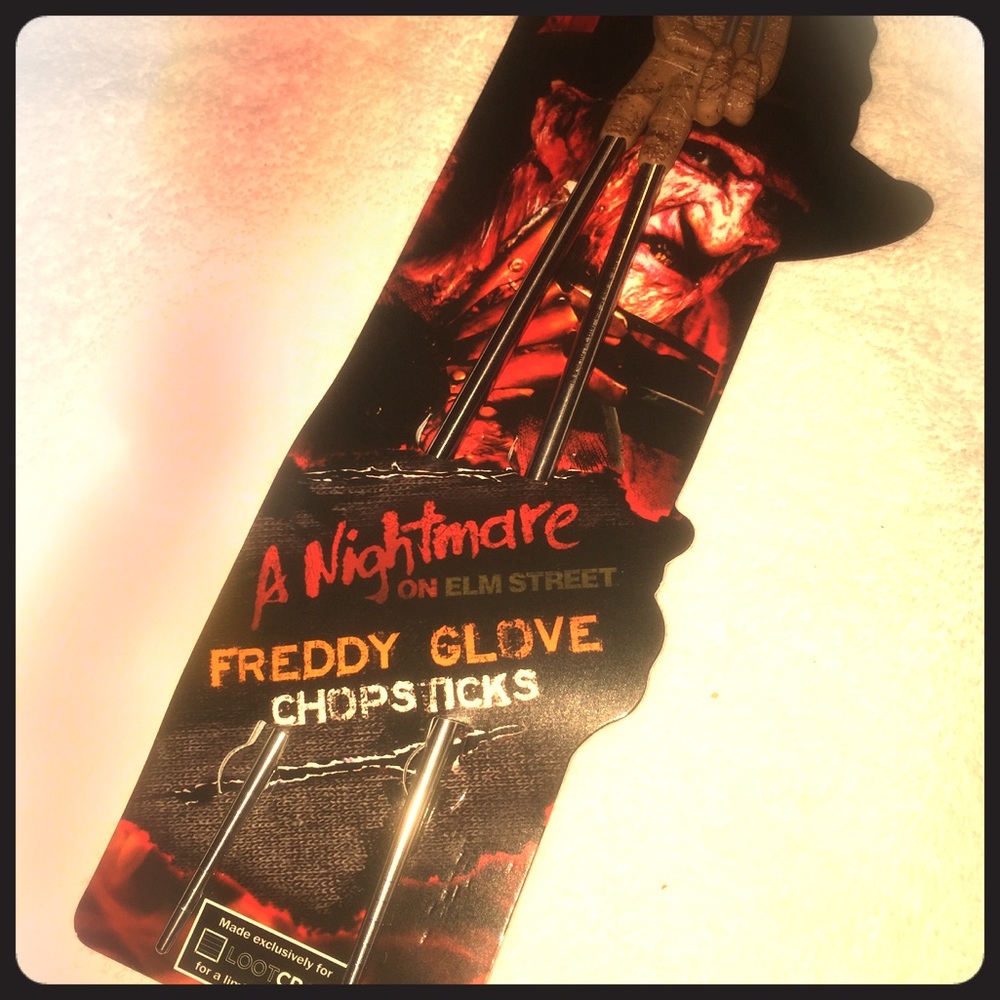 New Nightmare on Elm Street Freddy chopsticks
