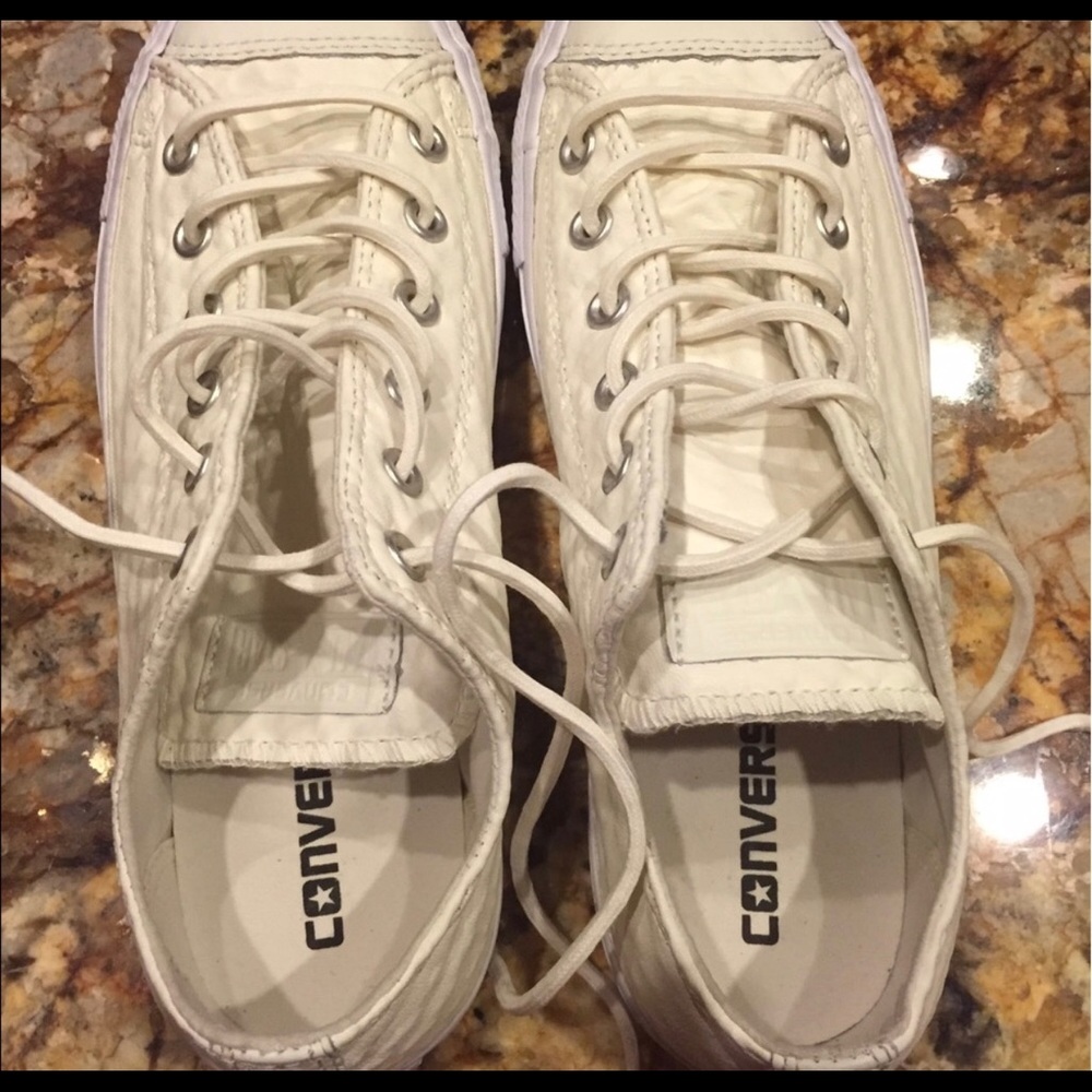 Converse leather