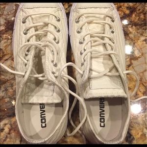 Converse leather