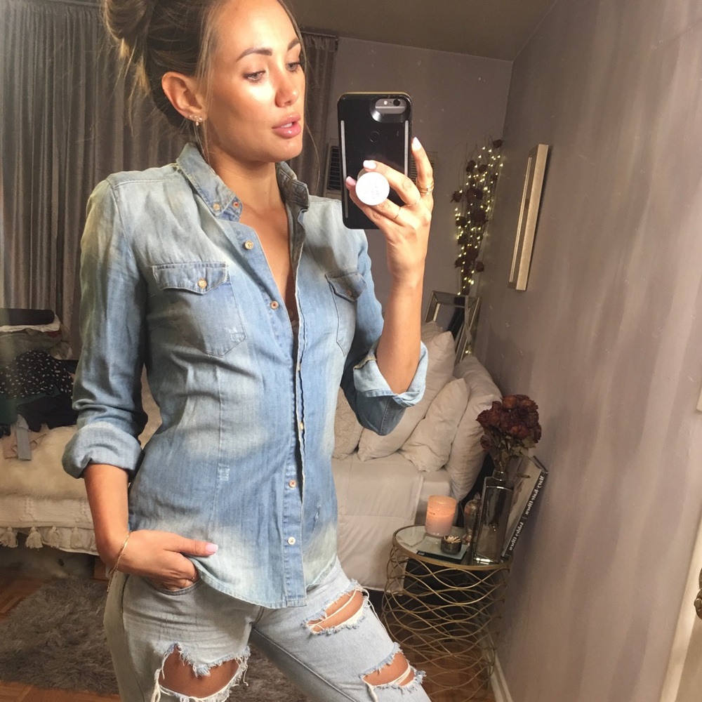 Zara Denim Shirt