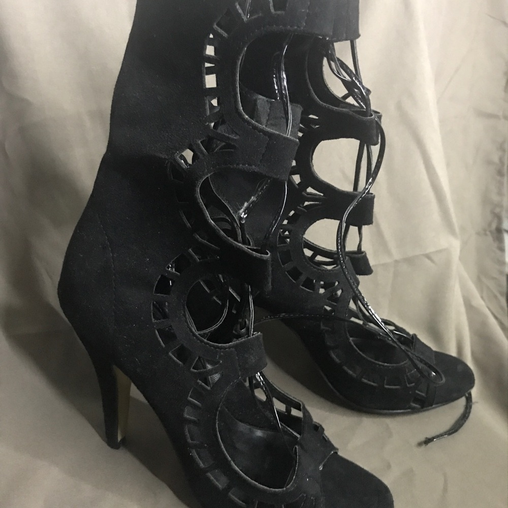 Black heels