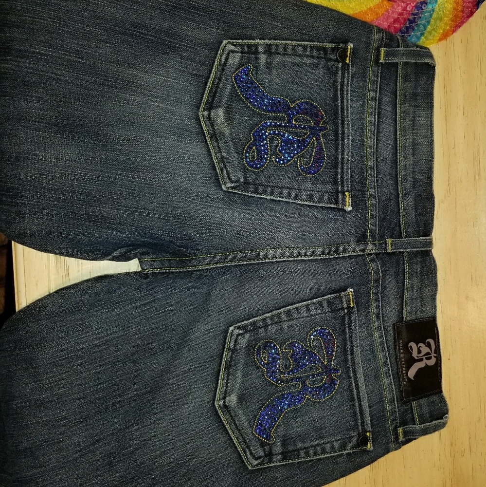 RARE PAIR! ROCK & REPUBLIC - Picture 4 of 5