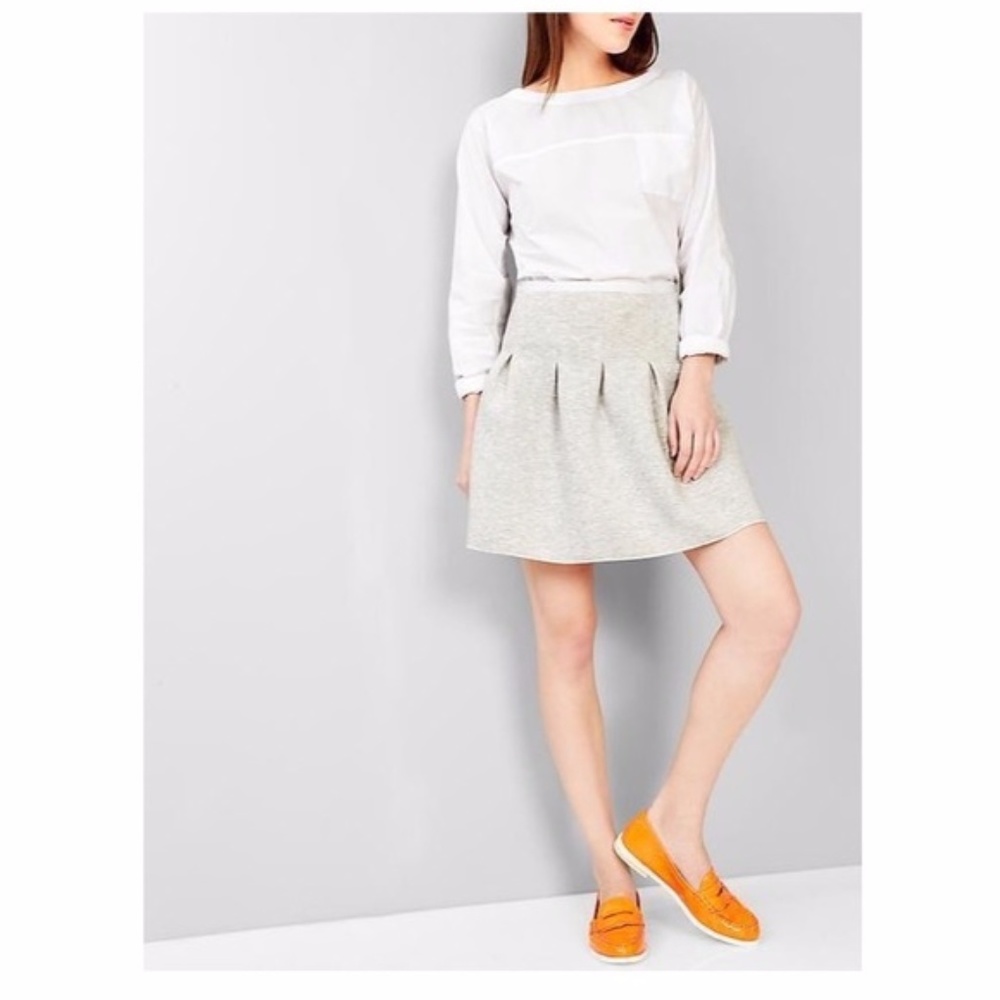 Gap Gray Scuba Skirt Size Small