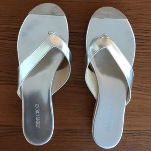 Jimmy Choo silver  sandals