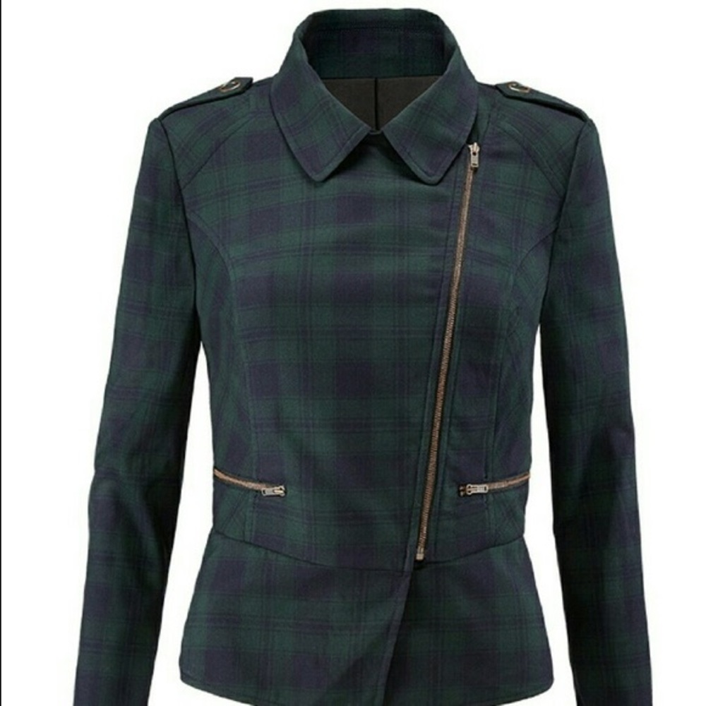 Cabi Tartan Jacket