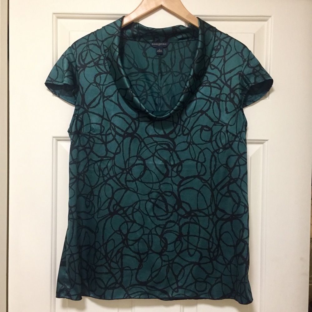 Banana Republic Cowl-Neck Blouse