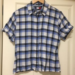 Tommy Hilfiger Plaid Button-Down