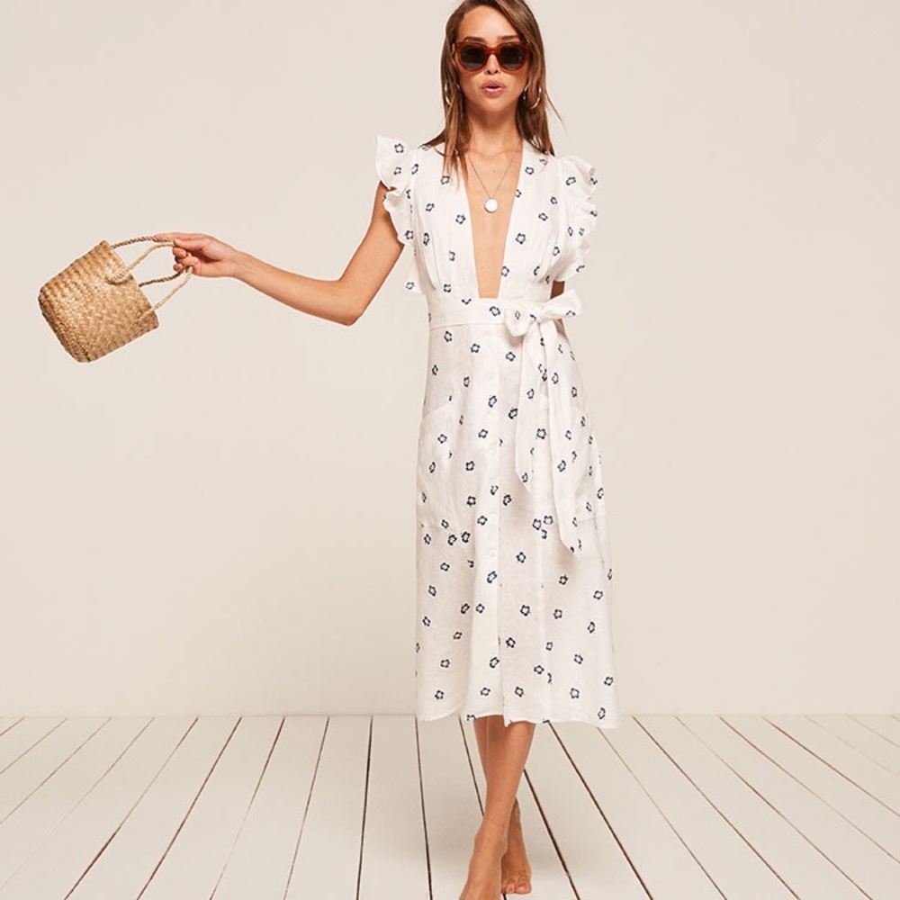 Reformation Serengeti dress