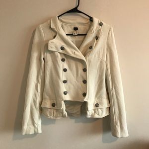 Free People Lace Back Jacket