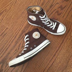 Converse double tongue high top