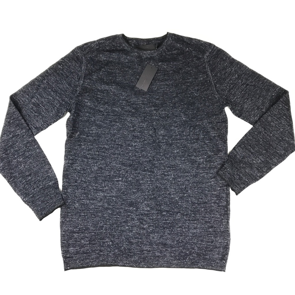 J Brand Conrad Crew Neck Wool Blend Sweater