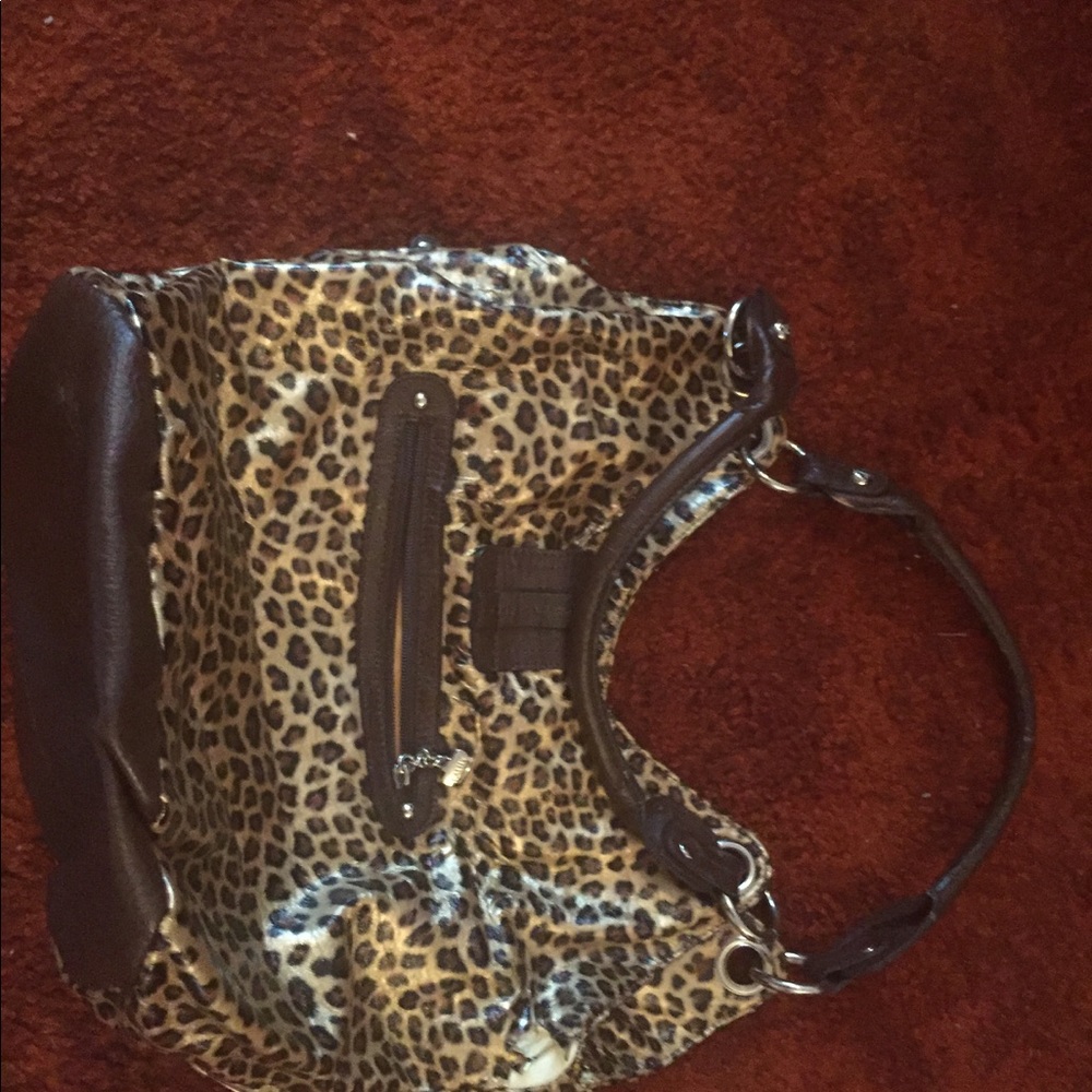 Leopard plastic bag