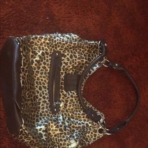 Leopard plastic bag