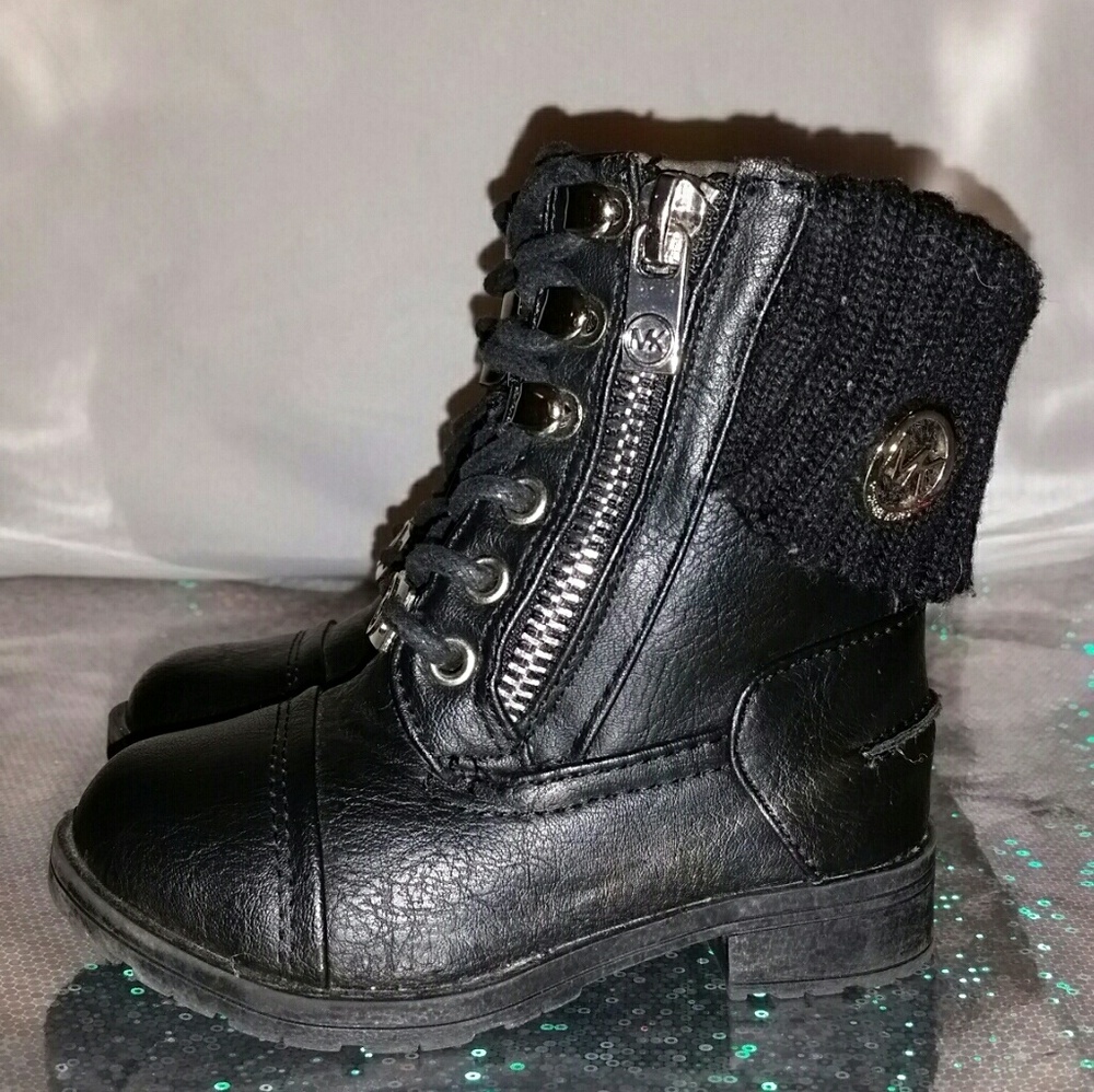 Michael Kors Lil Donna Zip up Boots for Lil Girl