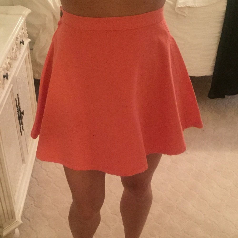 American Apparel Denim Skater Skirt