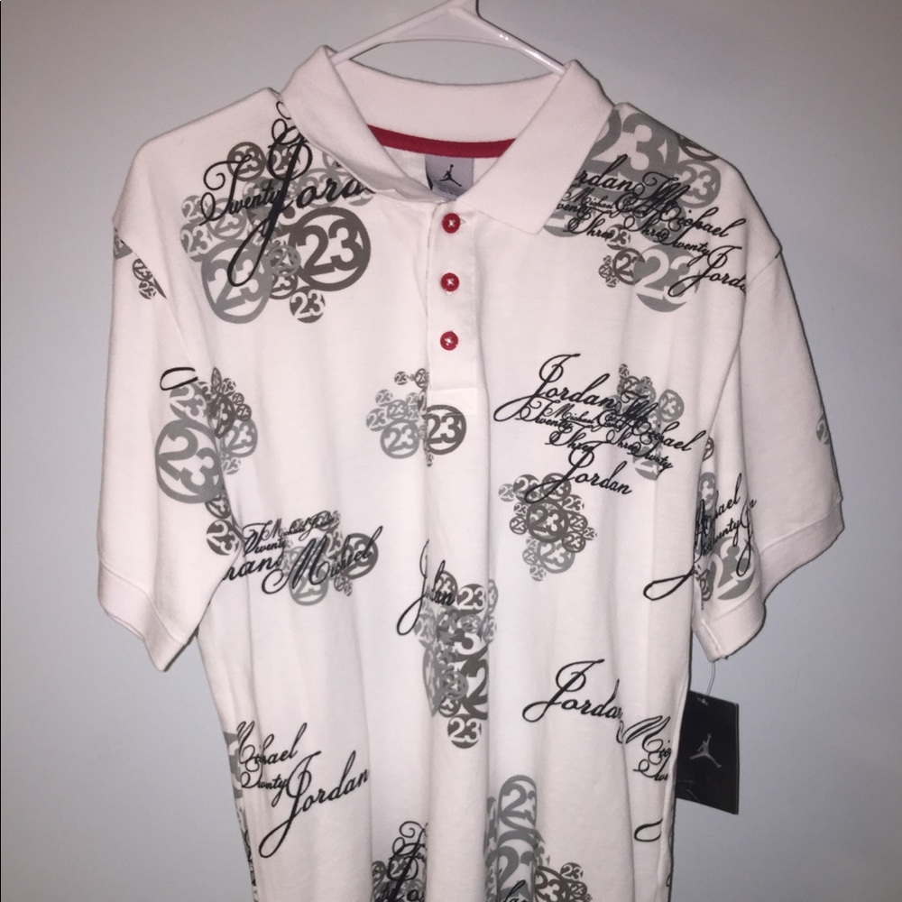 BRAND NEW JORDAN POLO SHIRT WOTH TAG(little stain)