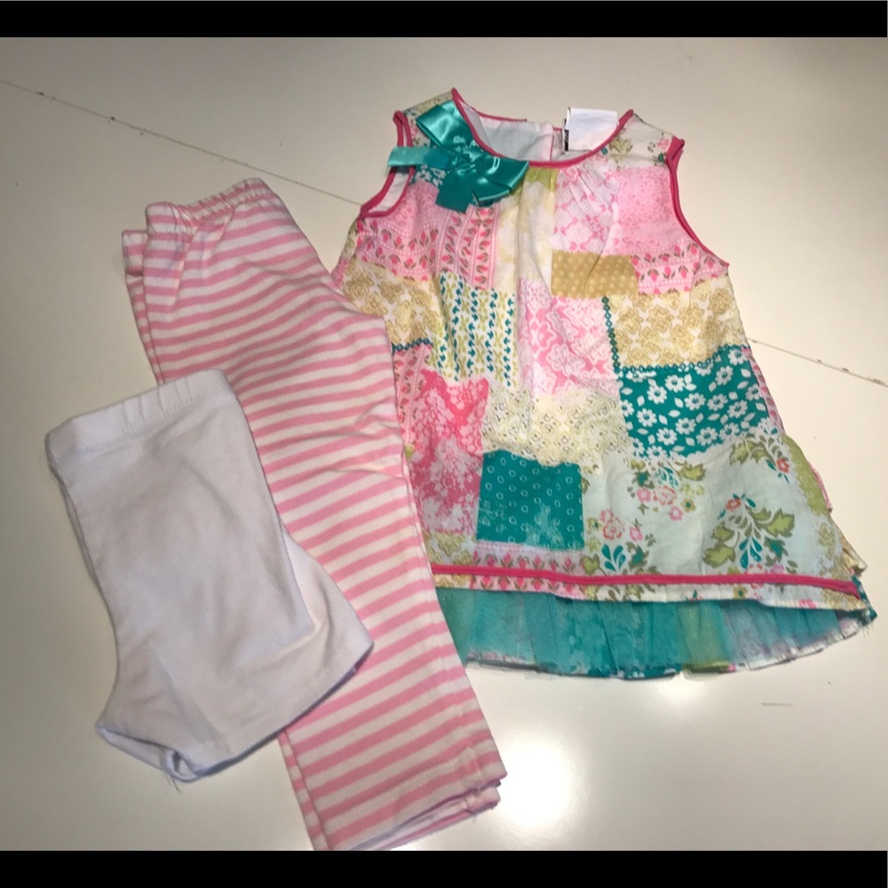 Patchwork Dress & Legging