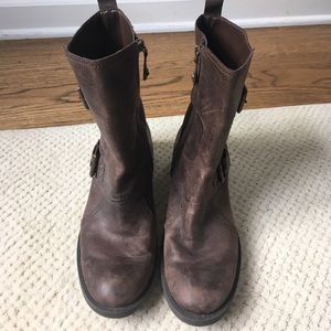 Enzo Angiolini size 8 brown boots