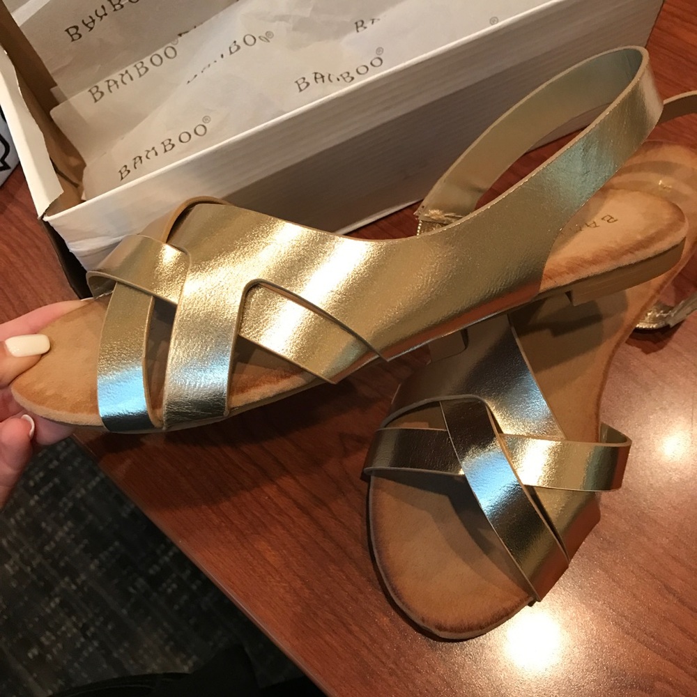 Bamboo Gold Flats
